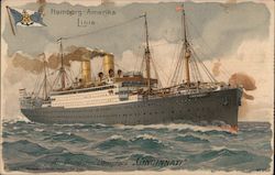 Hamburg-Amerika Line Cruise Ships Postcard Postcard Postcard