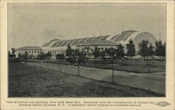 View of Liberal Arts Building New York State Fair Postcard