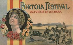 Portola Festival October 19-23, 1909 San Francisco, CA Postcard Postcard Postcard