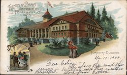 Forestry Building 1905 Lewis & Clark Exposition Postcard Postcard Postcard