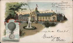 Agricultural Palace Postcard