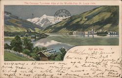 The German Tyrolean Alps at The Worlds Fair 1904 St. Louis Worlds Fair Postcard Postcard Postcard