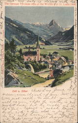 The German Tyrolean Alps at the Worlds Fair St. Louis 1904 1904 St. Louis Worlds Fair Postcard Postcard Postcard