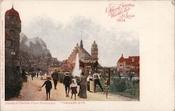 Tyrolean Alps 1904 St. Louis Worlds Fair Postcard Postcard Postcard