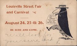 Louisville Street Fair and Carnival Exposition Postcard Postcard Postcard