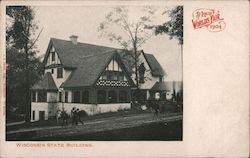 Wisconsin State Building 1904 St. Louis Worlds Fair Postcard Postcard Postcard