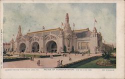 Palace of Transportation Postcard