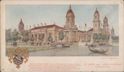 World's Fair - St. Louis 1904 - Palace of Machinery Postcard