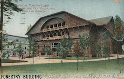 Forestry Building Postcard