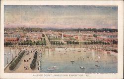 Raleigh Court 1907 Jamestown Exposition Postcard Postcard Postcard