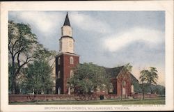 Bruton parish Church 1907 Jamestown Exposition Postcard