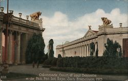 Court Of Four Seasons San Francisco, CA 1915 Panama-Pacific International Exposition (PPIE) Postcard Postcard Postcard