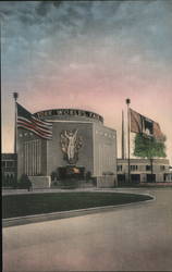 Amdinistration Building 1939 NY World's Fair Postcard Postcard Postcard