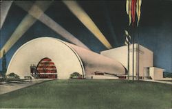 Music Building 1939 NY World's Fair Postcard Postcard Postcard