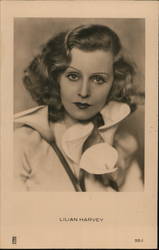 Lilian Harvey Postcard