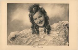 Portrait of Lillian Harvey Postcard