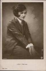 Lilian Harvey Postcard