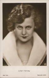 Lilian Harvey Postcard