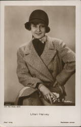 Lilian Harvey Postcard