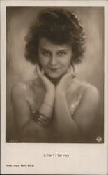 Actress Lillian Harvey Postcard