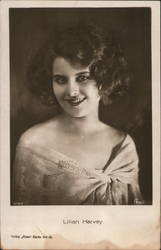 Lilian Harvey Actresses Ross Postcard Postcard Postcard