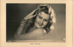 Lilian Harvey Actresses Postcard Postcard Postcard