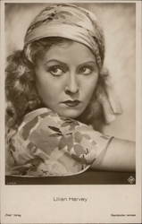 Lilian Harvey Postcard