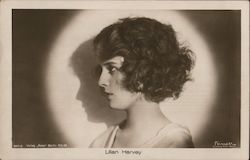 Spotlight Profile Portrait of Lillian Harvey Actresses Binder Postcard Postcard Postcard