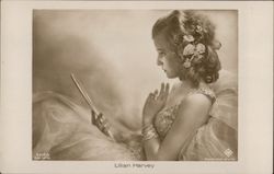 Lilian Harvey Postcard