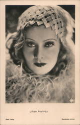 Actress Lillian Harvey Celebrities Postcard Postcard Postcard