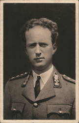 S.M. Le Roi Leopold III Postcard