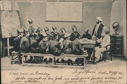 "Parsi School" Postcard