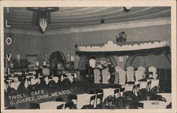 Tivoli Cafe Ciudad Juarez, Mexico Postcard Postcard Postcard