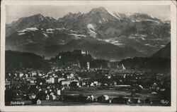 Die Stadt gesehen von Maria Plain Salzburg, Austria Postcard Postcard Postcard