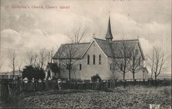 St. Katherine's Church Postcard