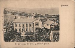 The Parsonage, The Home of Charlotte Brontë Postcard