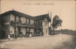 Cote d'Argent Restaurant Milant La Hume, France Postcard Postcard Postcard