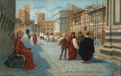 Descrizione Storica Firenze, Italy Postcard Postcard Postcard