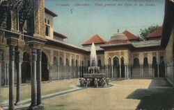 Alhambra Granada, Spain Postcard Postcard Postcard