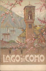 Lake Como, Lombardy, Italy Postcard