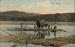 Bamboo Ferry Postcard