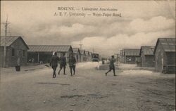 American Expeditionary Forces University - West-Point Road Postcard