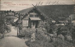 Gartenhalle in den Enzanlagen Bad Wildbad, Germany Postcard Postcard Postcard