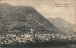 View of Tisovec, Slovakia Eastern Europe Postcard Postcard Postcard