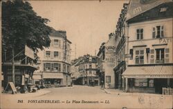 La Place Dennecourt Postcard