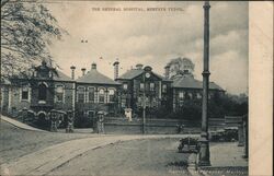 Merthyr General Hospital, Tydfil, Wales Postcard Postcard Postcard