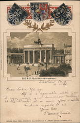 Brandenburg Gate Postcard