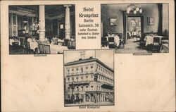 Hotel Kronprinz (Berlin Luisenstr.) Postcard