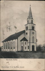 Bjorbaek Kirke, Eneberettiget P. M. Danielsen, Arendal Postcard