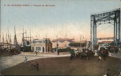 Puente de Barracas Postcard